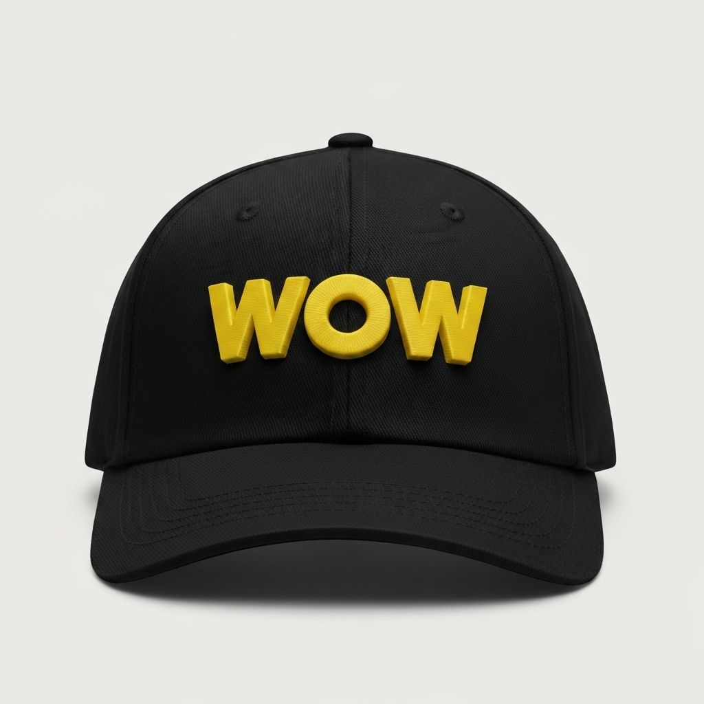 WOW! Gorra Negra