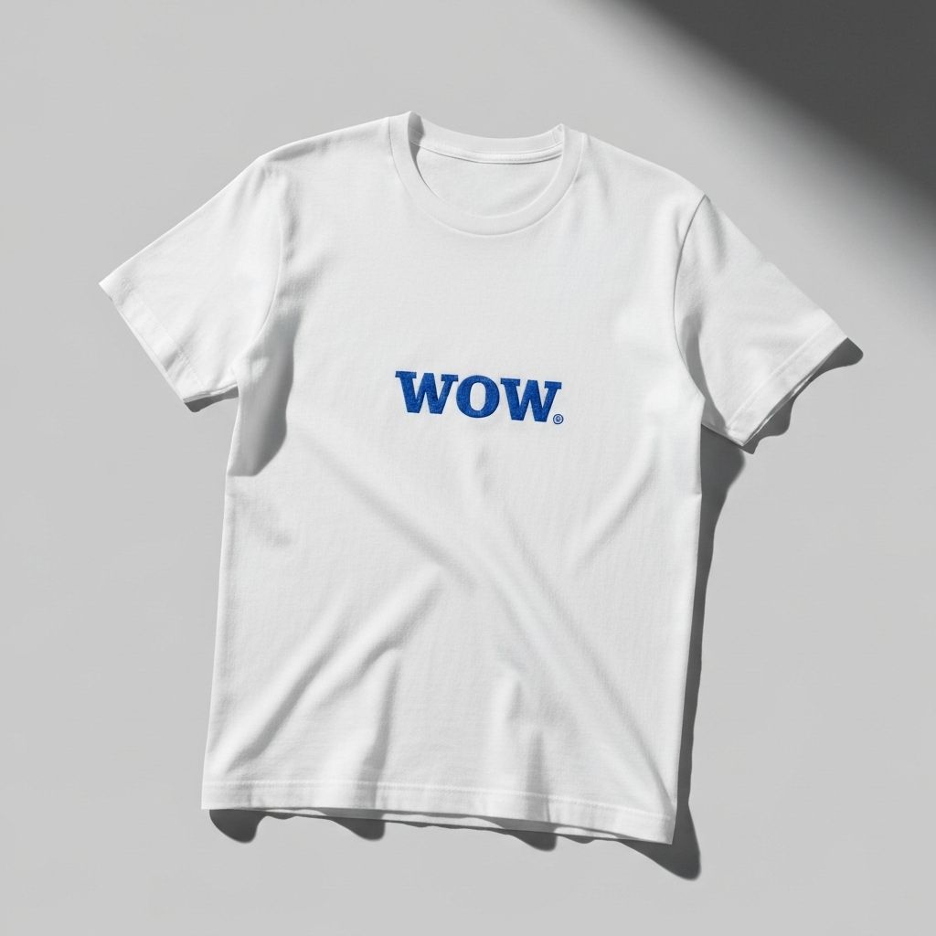 WOW! Playera Blanca Básica